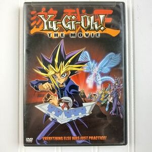 YU-GI-OH! THE MOVIE DVD 2004 Anime Children Family Very Good Condition G Rated